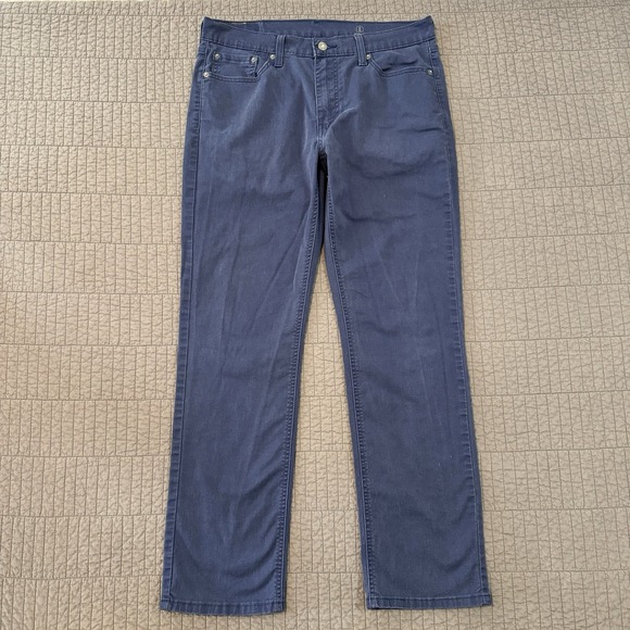 Levi's 541 Jeans Men 33x32 (33x30) Blue Athletic Taper Stretch Pants Casual Work - Picture 1 of 15
